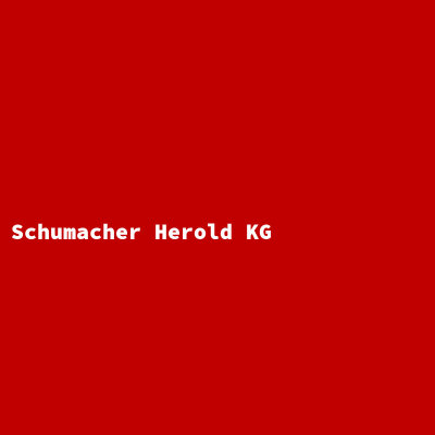 Schumacher Herold KG