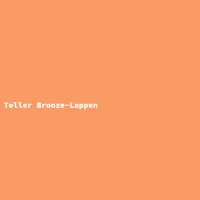 Toller Bronze-Lappen