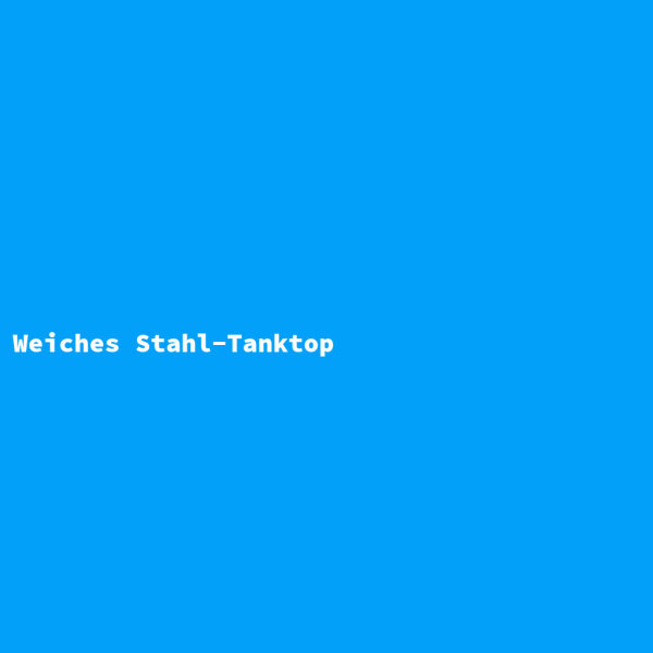Weiches Stahl-Tanktop