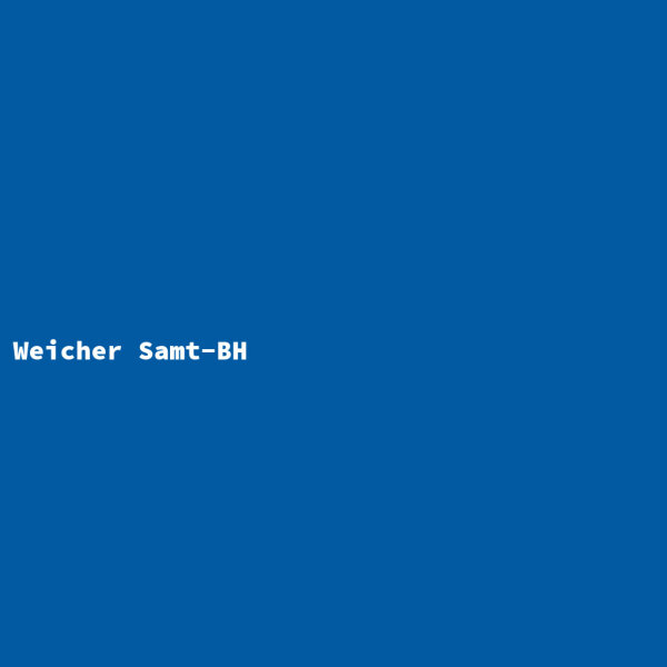 Weicher Samt-BH